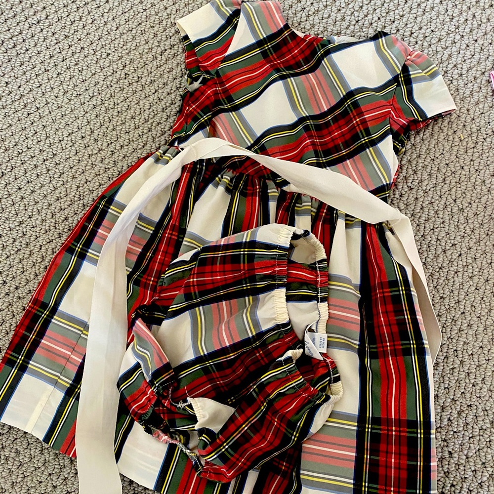 Ralph Lauren Christmas Dress 24M